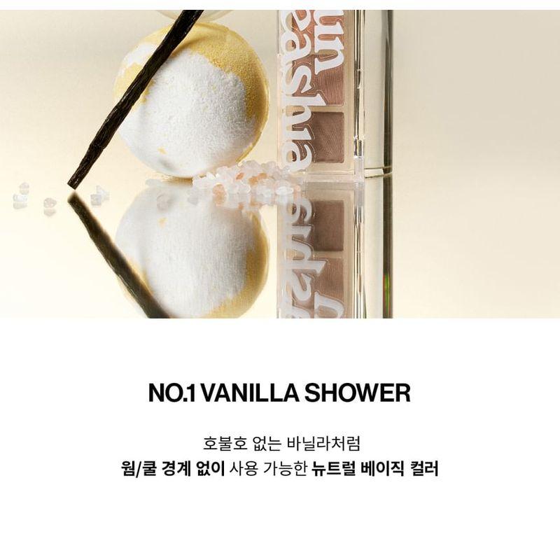 UNLEASHIA - Mood Shower Face Palette - 3 Types