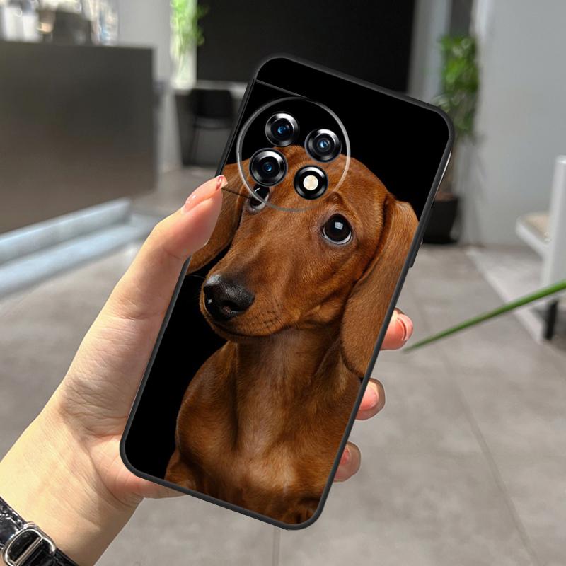 Dachshund Dog Case For OnePlus Nord N20 N30 CE 5 3 4 Lite OnePlus 15 13 12 11 10 Pro 10T 13T 13R 15R Cover