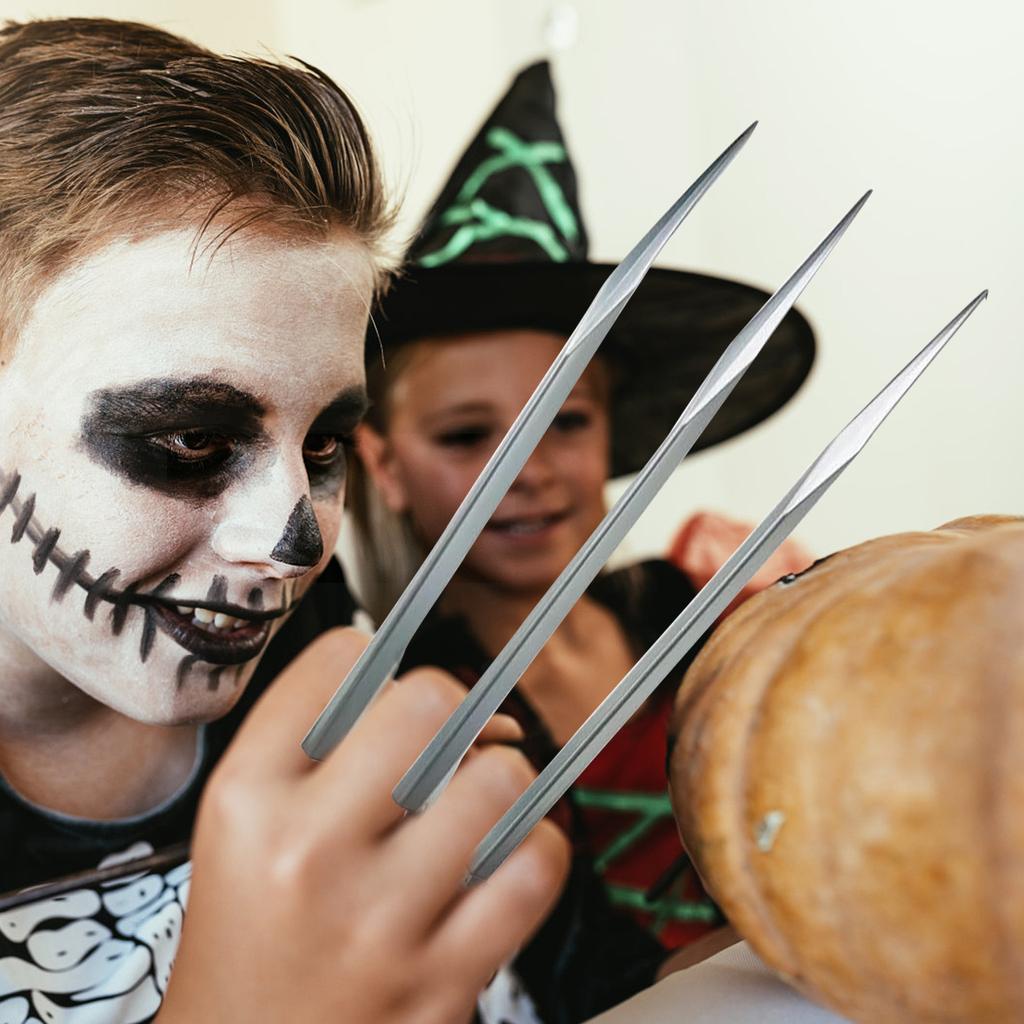Drápy, Drápy s plastovými držadly pro dospělé, Vlčí Drápy pro Halloween Cosplay Rekvizity Jeden pár