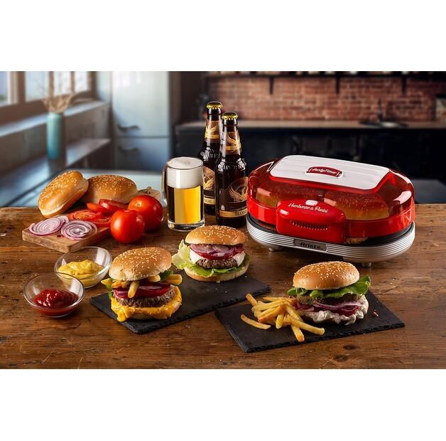 Контактный гриль Ariete Party Time Hamburger & Panini rot (205/00)