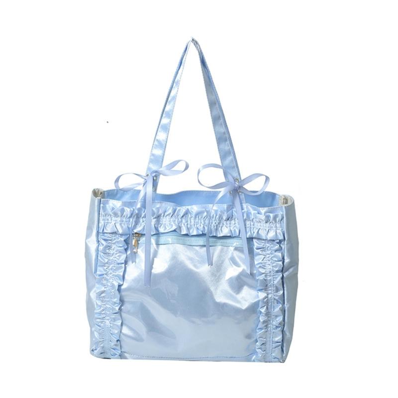 Харадзюку Ита-сумка Сумка через плечо Сумка Прозрачная Ита-сумка Сумка-тоут Модная Сумка-тоут Сумка Рюкзак Подарки для женщин синий 1240₽