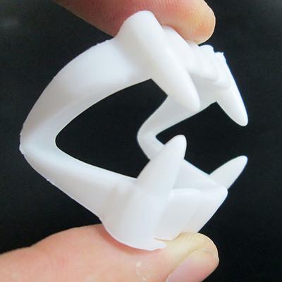 Luminous Scary Fake Teeth Dentures Spoof Toy Halloween Party Supplies ARI