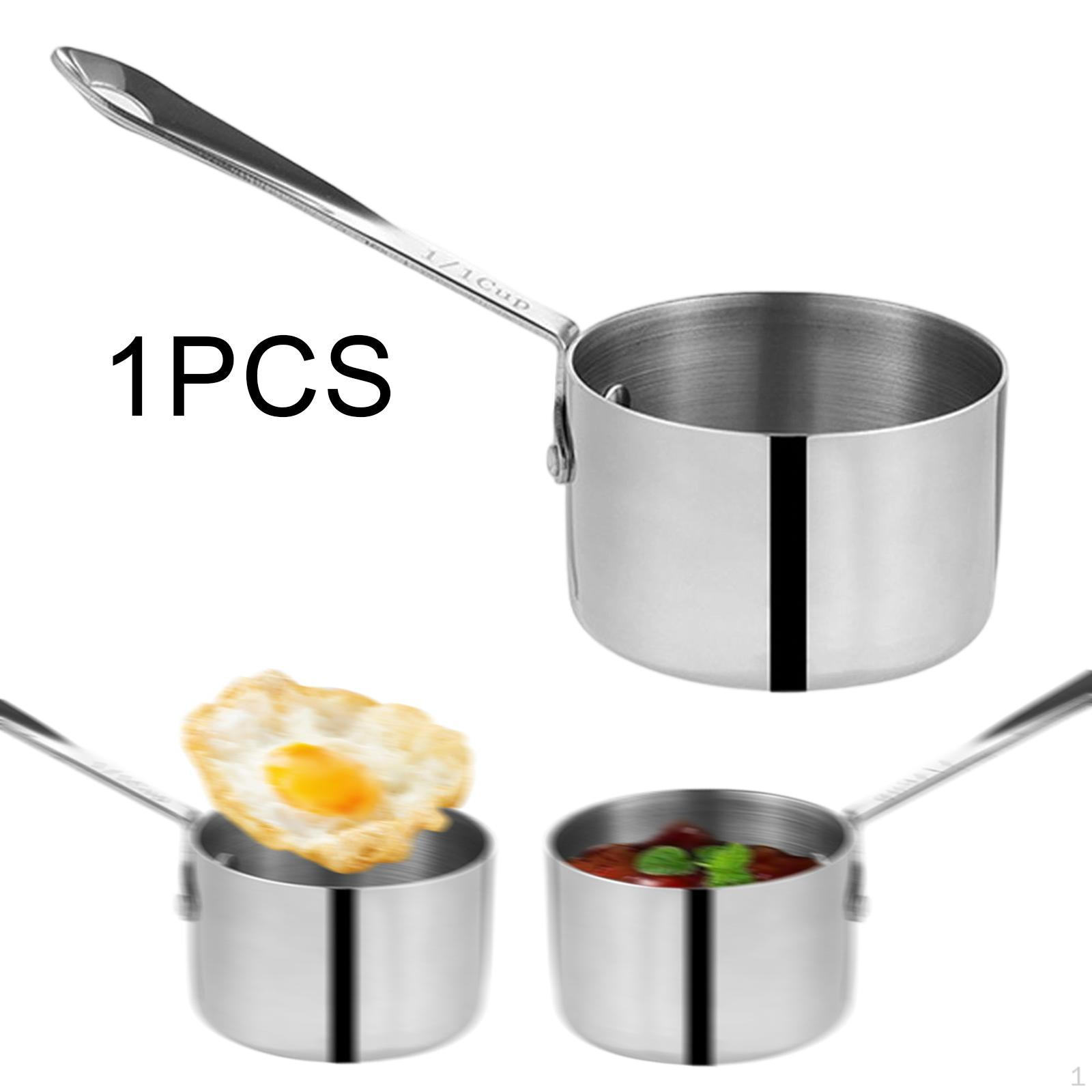 

Компактная емкость для растапливания масла с мерной ложкой в комплекте серебряный