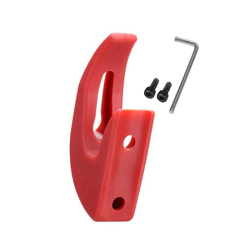 

Передний крюк для скутера Xiaomi Mijia M365 Pro 1S, крючок для хранения скейтборда, вешалка, детали, аксессуары красный