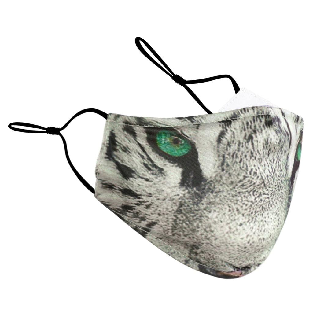 Adult Breathable  Printing  Rope Dust-proof Washable Face Mask