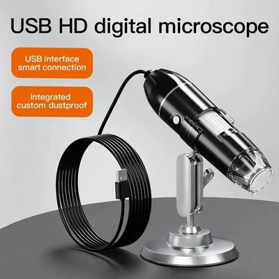 Cyfrowy mikroskop kamera stojak lutowanie USB LED lupa kamera cyfrowy mikroskop dla elektroniki 500X 1000X 1600X