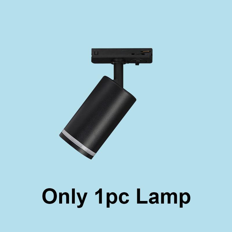 

GU10 комплект светодиодных трековых светильников 110 В 220 В трековая лампа сменная лампочка светодиодный прожектор для магазина одежды домашний декор осветительное приспособление NO GU10 bulb