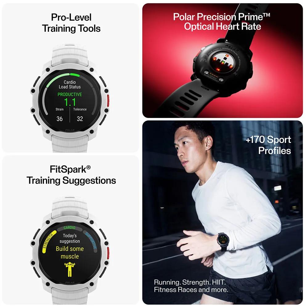 Polar Street X smartwatch GPS White