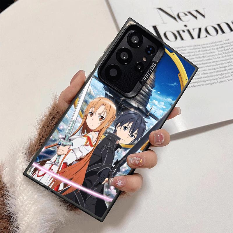 Sword Art Online Anime Shockproof Phone Case for Samsung Galaxy S26 Edge S25 Ultra S24 FE S23 Plus S21 Cover Anti Fall Fundas