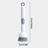 Nontick Oil Resistant Silicone Pot Scrubber Brush For NonScratch Cleaning MultiSurface Use Kitchen Dishwashing Tool