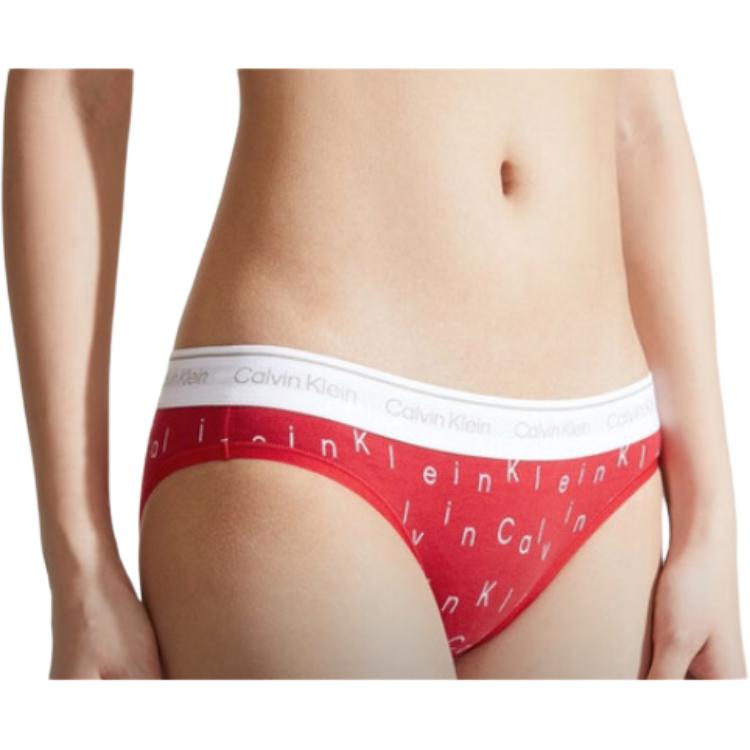 Calvin Klein Zodiac Letter Print Comfortable Cotton Sexy Bikini Briefs Women underwear QP3018O