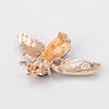 Blucome Strass-Bienen-Broschen für Frauen, Frühlings-Insekten-Design-Pin, erhältlich, Mantel-Accessoires, hohe Qualität