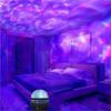 LED Star Light Bedroom Projection Light Water Ripple Bedside Romantic Night Light Northern Lights Gypsy Ambient Light