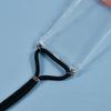 For Motorola Moto G75 5G Case Reinforced Corner TPU Clear Phone Cover with Lanyard
