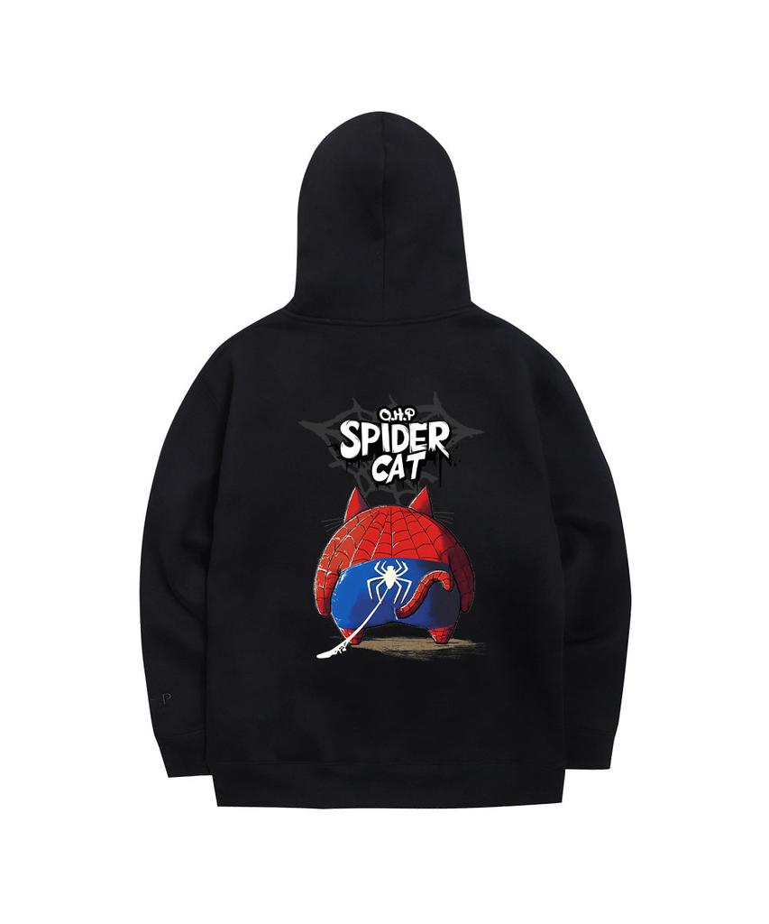 Ohpxharmonia Bspider Cat Fleece Hoodie