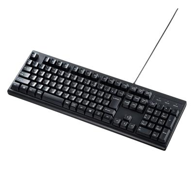 Sanwa Supply Japanische 109-Tastatur (Schwarz) SKB-109PBK