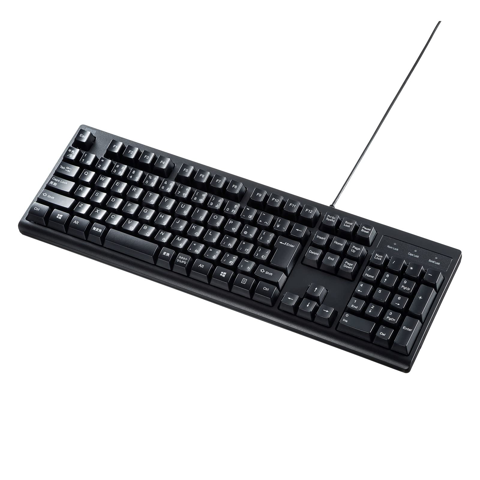 

Sanwa Supply Japanese 109 Keyboard (Black) SKB-109PBK чорний