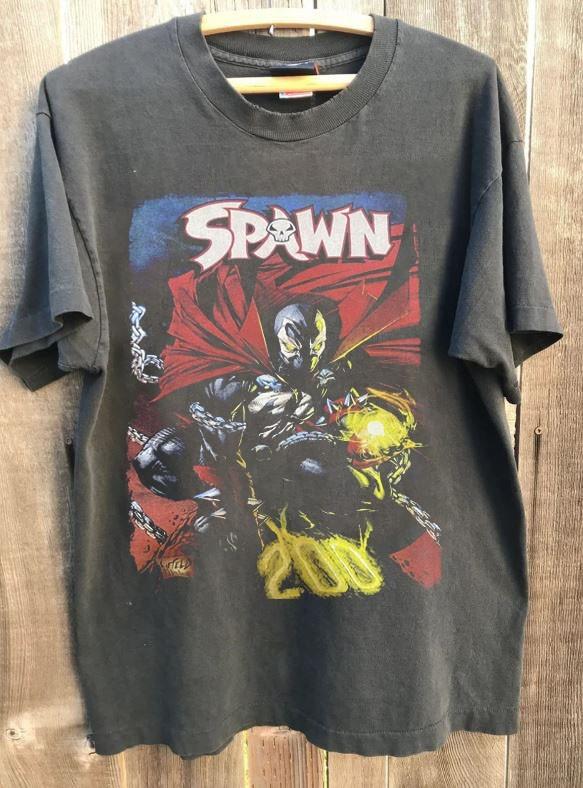 Vintage Spawn Movie Rare Design Charcoal Cotton T shirt Unisex S5XL KH17711 XXXXL