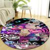 Personalized C-Cheshire cat Round Chair Office Rug - Perfect for Mat, Office Chair & More - Ideal Gift for Birthdays and Holidays