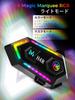 Motorbike Headset, Moman H4R Bike Intercom Earphones, AI Voice Assistant, RGB, 16 Color Modes,
