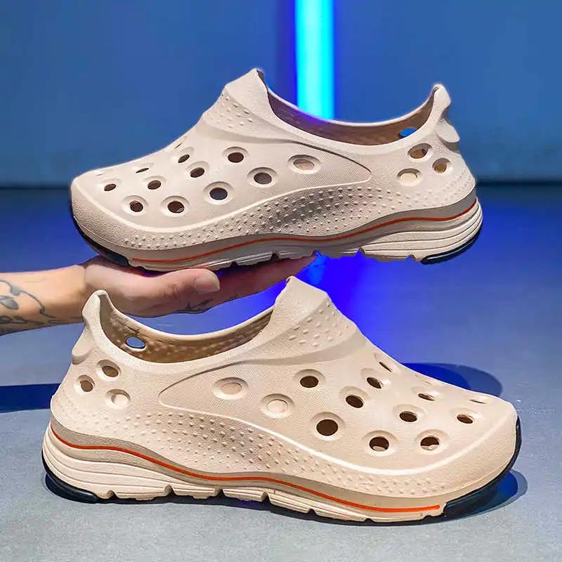 Platform Lace-up Men Aqua Shoes Slippers Indoor Sandals Men's Beach Flip Flops Sneakers Sport Funny Cute Beskets Premium