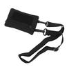 Lanyard Coin Pouch Waterproof Wearable Lightweight Nylon Sports Neck Coin Purse for Change Card Black