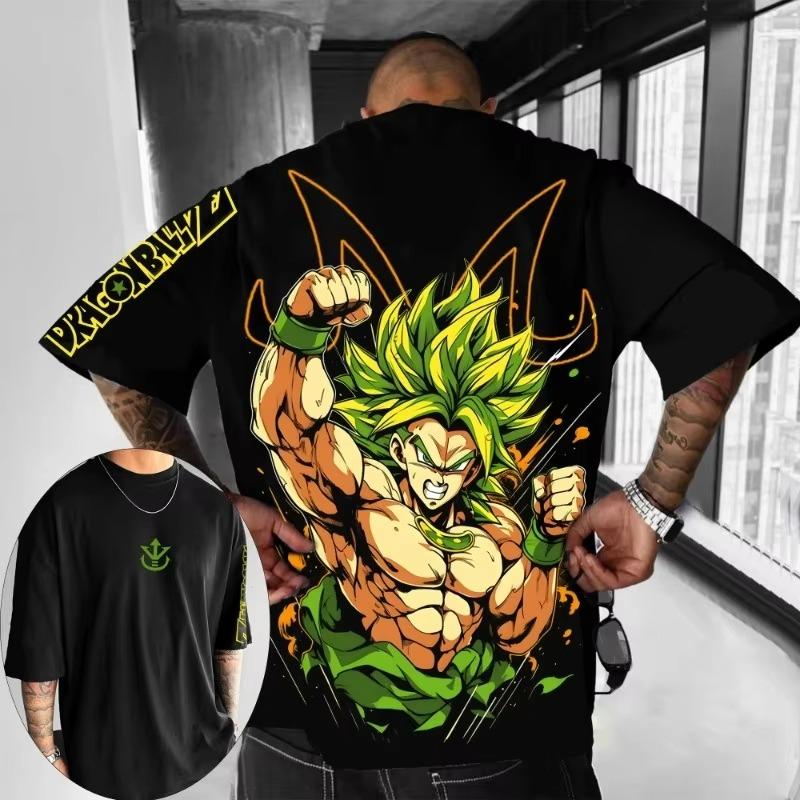 

Anime Dragon Ball O-neck casual plus size T-shirt XS