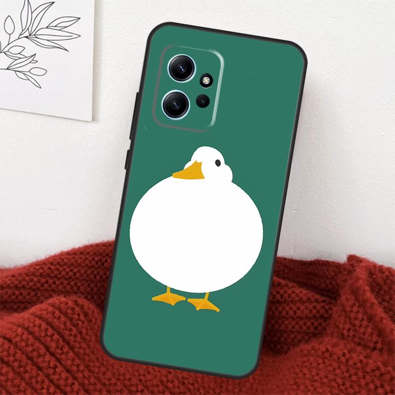 Cartoon Duck Knife Case For Xiaomi Redmi Note 14 13 10 11 12 15 Pro Plus Cover For Redmi 15 14C 12C 10C 13C 15C
