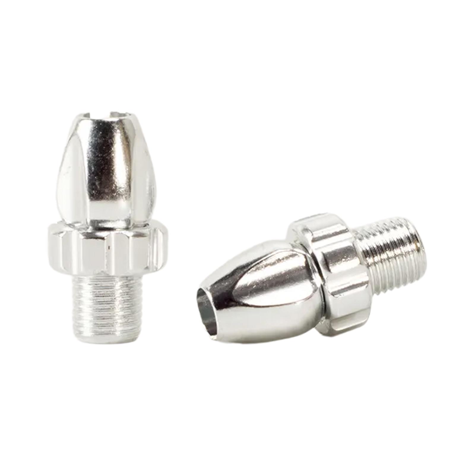 

2Pcs 10mm Bicycles Brake Levers Adjuster Bikes Brake Levers Barrels Adjusters Adjusting Screws Fasteners Easy Installation срібний
