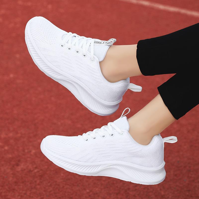 Shoes for Women White Sneakers Breathable Lightweight Casual Shoes Luxury Woman  Women's Walking Shoes Sneakers Running Shoes