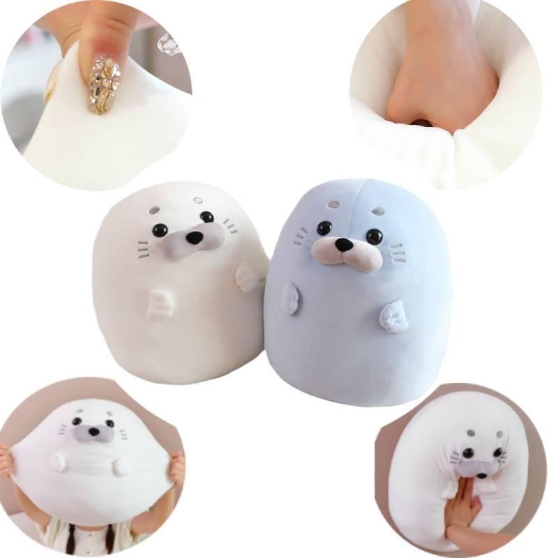 Cute And Soft Standing Seal Plush Toy For Ocean Lovers