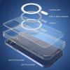 Clear Crystal  Magnectic Phone Case For iPhone 17 17 Air 16 Pro 15 14 Pro Max 13 12 11 Magsafe Wireless Charging Cover