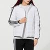 adidas Neo Lightweight Quilted Hooded Down Jacket Women Outerwear White HF0501