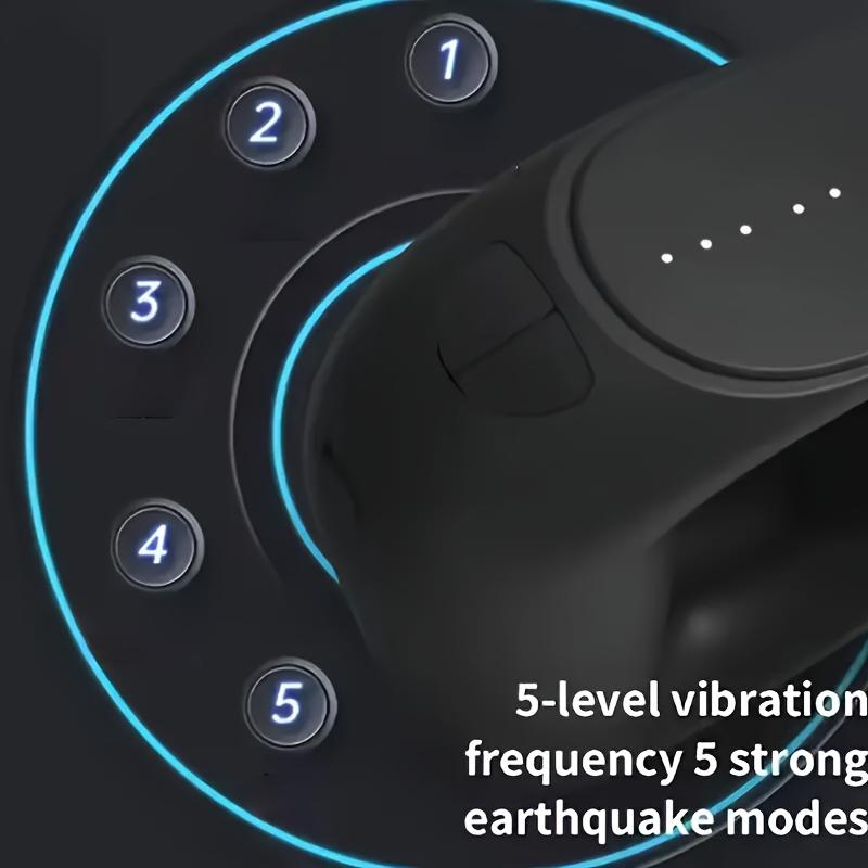 Latest Fully Upgraded Multifunctional Fascia Ring Massager, Featuring 5 Handheld Applications, 5 Modes, 5 Frequencies, Portable And Convenient