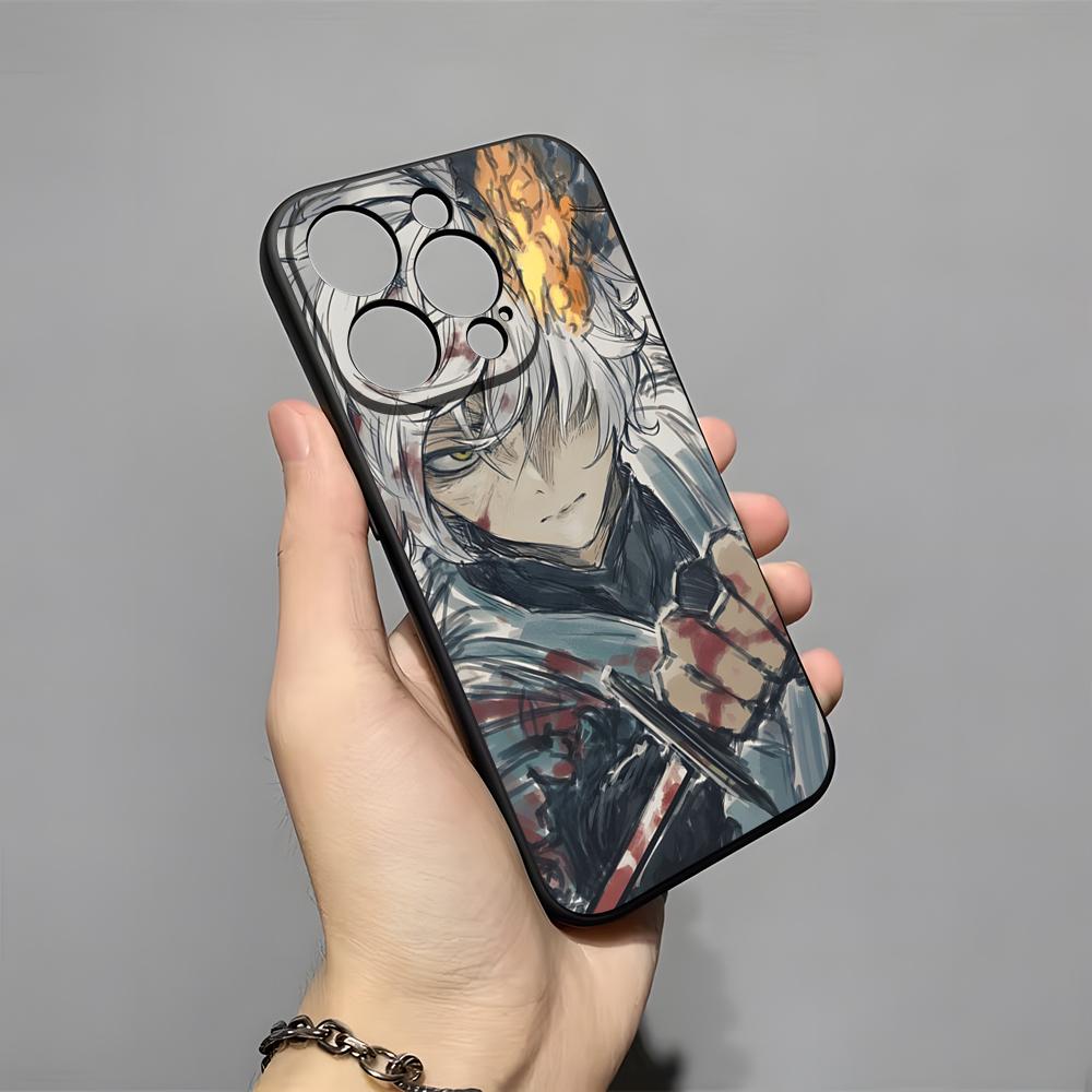 Anime Hells Paradise Phone Case For IPhone 17 Pro Max 16 15 14 Pro Max 13 11 X Xs Xr 8 7Plus Silicone Cover