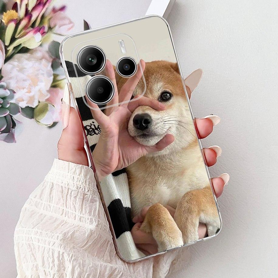 For Cover Xiaomi Redmi Note 14 4G Phone Case Luxury Marble Machine Soft Silicone Slim TPU Funda For Redmi Note 14 4G Note14 Capa