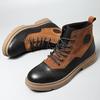 Men's New Leather Outdoor Sports Shoes Casual Shoes Business Leather Board Shoes Boots