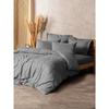 Bedding Set - 1 Duvet Cover 220 X 240 Cm + 2 Pillowcases 60 X 60 Cm - 100% Reinforced Cotton - Grey