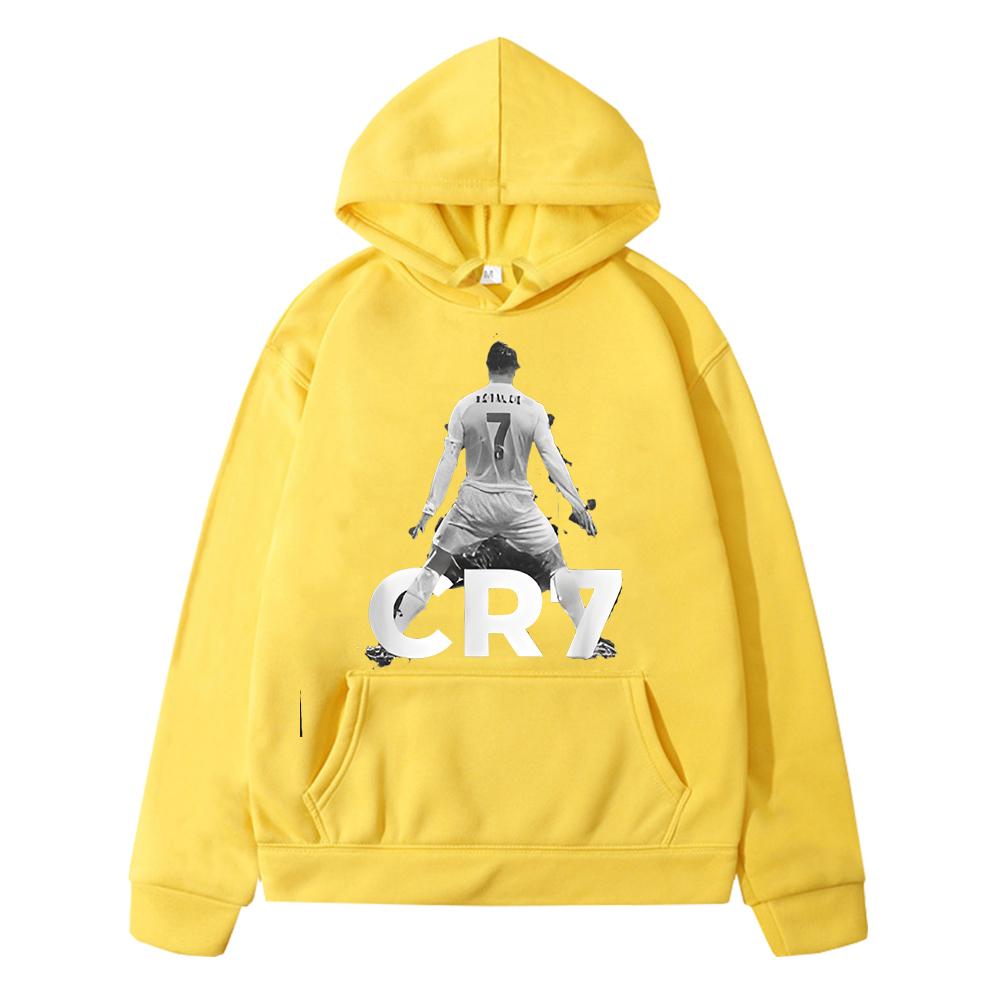 Football fan CR7 Autumn Hoodies Fleece Sweatshirt boy clothes y2k sudadera Casual anime hoodie Jacket pullover kids clothes girl