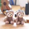 Duffy Bear Cute Plush Keychain Pp Cotton Filling Bag Decor Gift Doll