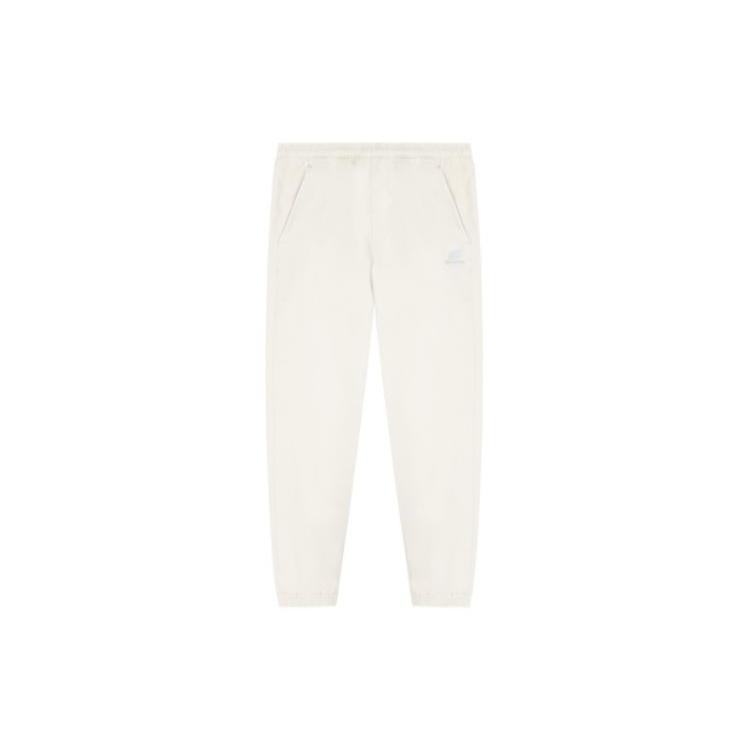 New Balance Logo Sweatpants Asia Sizing White Unisex 5TC39673-LBE M