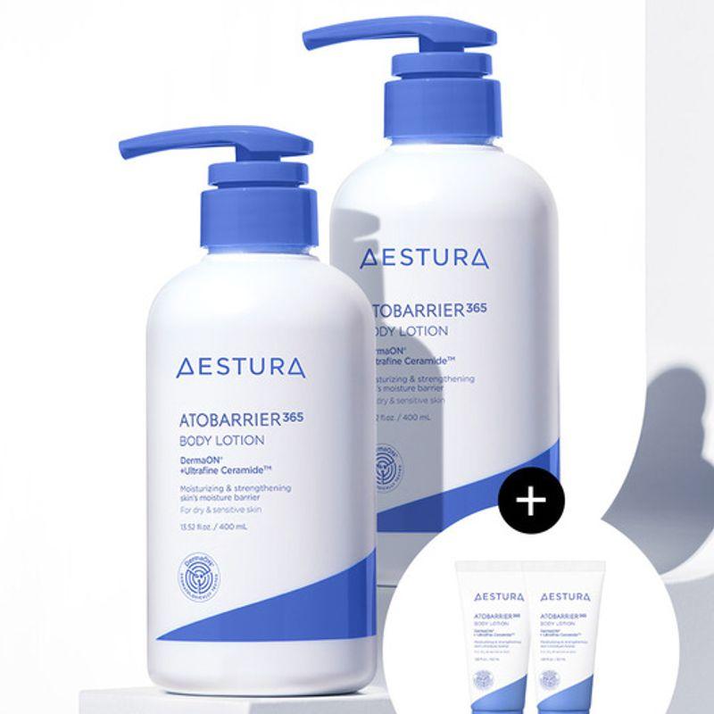 AESTURA Atobarrier 365 Body Lotion 400ml x 2 atobarrier365 body lotion x 2