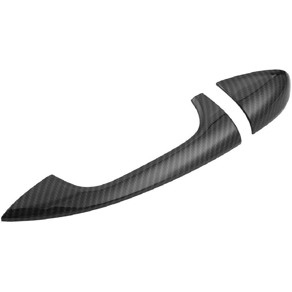 for Carbon Fiber 4pcs Car Door Handle Cover Trim,ABS Carbon Fiber Cover Trim for C-Class W205 GLC X253 2015-2018