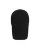 Bajal Rose Gold Double Link Oversized Ball Cap Black