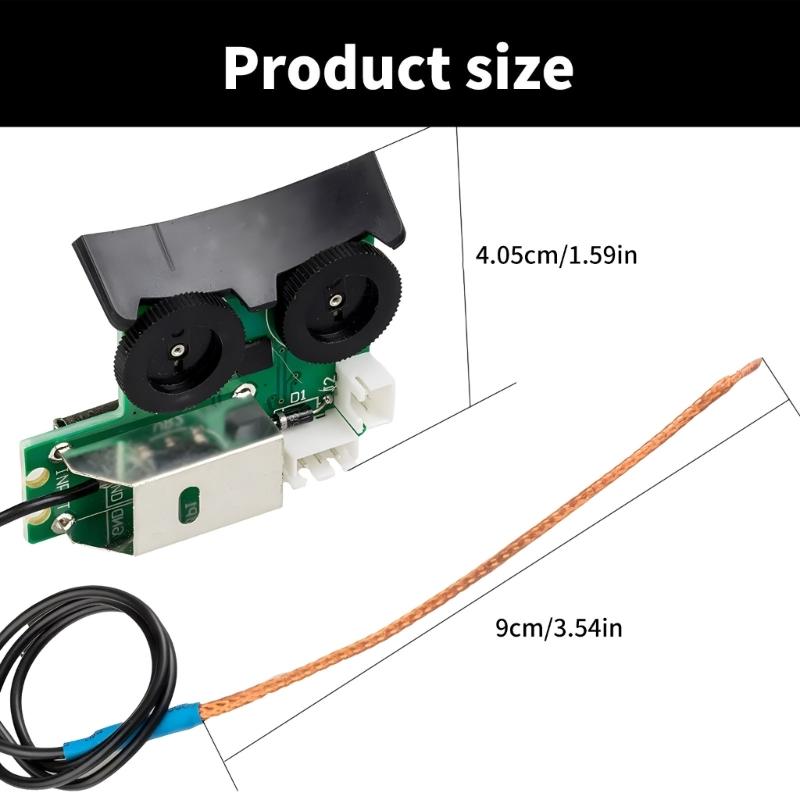 VT1 Acoustic Guitar Pickup System With Mic Beat Board Tail Nail Pickup Soft Piezo Equalizer System Guitar Accessories