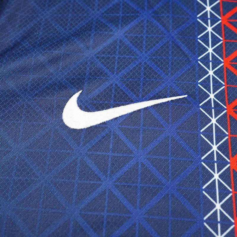 Nike Paris Saint-Germain 2025-2026 Season Home Fan Short Sleeve Football Shirt Men Tops Navy-Blue HJ4593-411