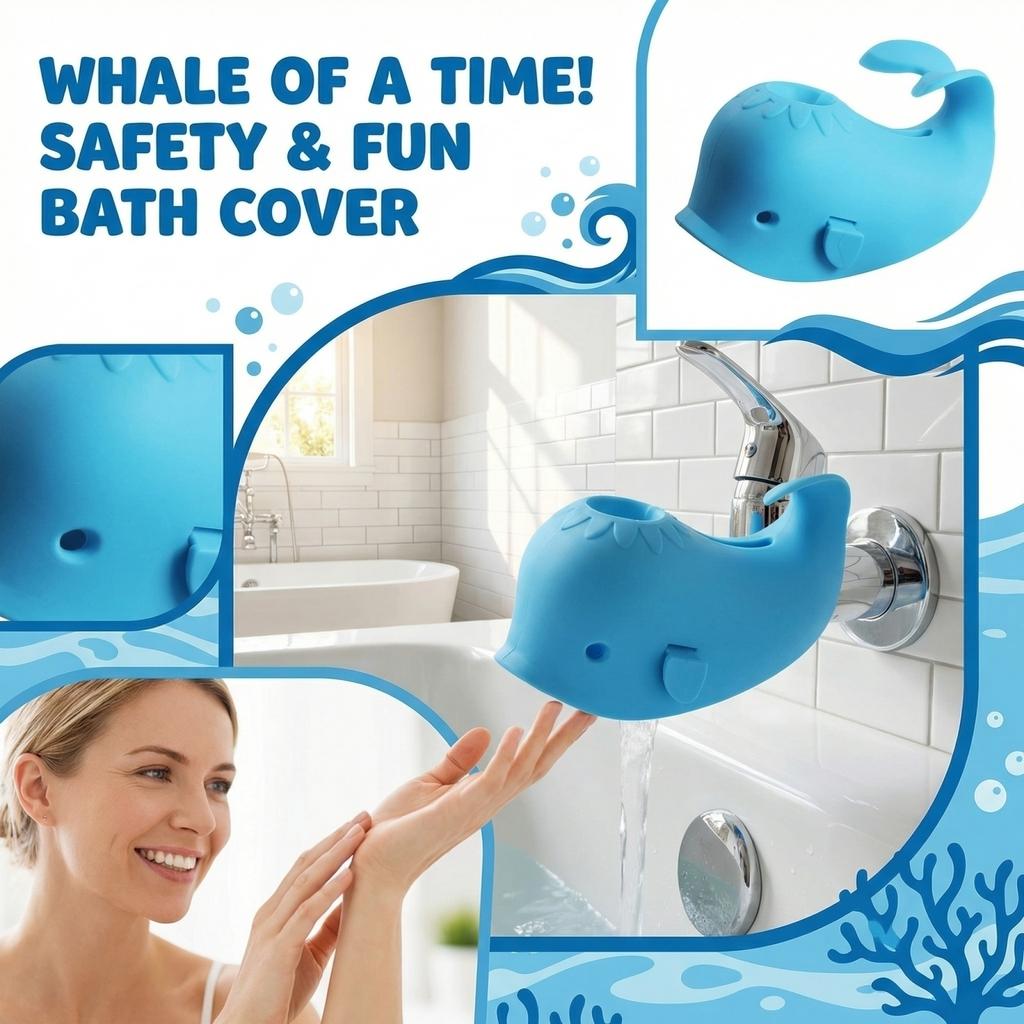 Silicone Faucet Protective Cover Bathtub Faucet Cover