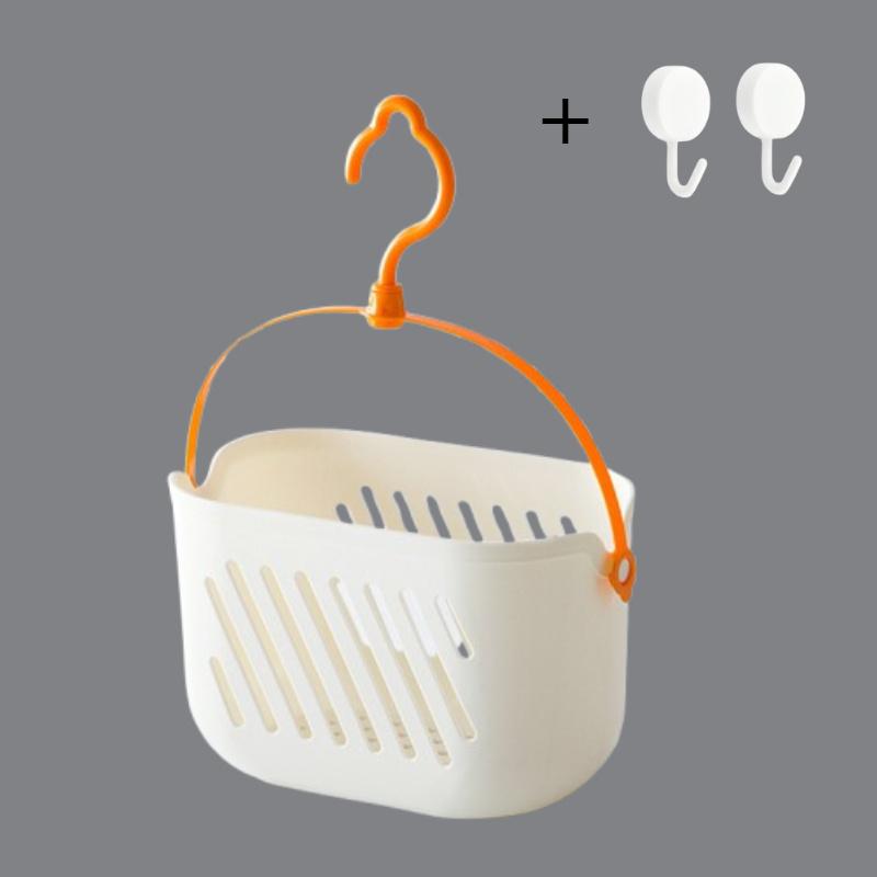 

1pc Bathroom Hanging Basket Multifunctional Storage Hanging Bucket, Hanging Shelf Storage Basket, Shelves