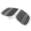 Harley Electroplated Dual Headlight Horn Dust Cover (2015-2023 Touring/Street Glide)