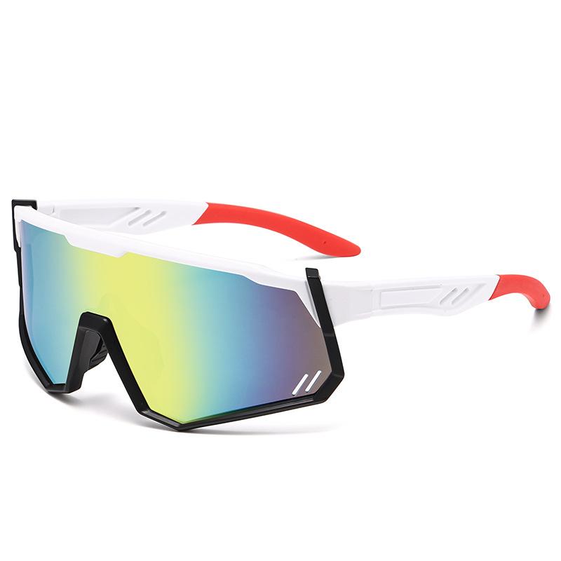 Bicycle sunglasses women's outdoor riding one-piece sunglasses men